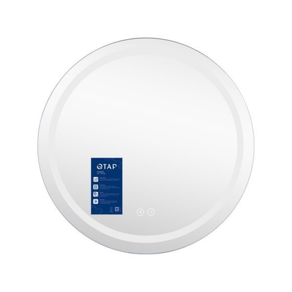 Дзеркало Qtap Mideya R600 з LED-підсвічуванням Touch, з антизапотіванням, димером QT2078F803W QT2078F803W фото