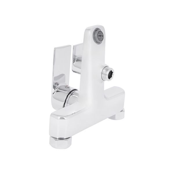 Змішувач для ванни Qtap Aries (з душовим гарнітуром) QTARI259CRM45559 Chrome QTARI259CRM45559 фото