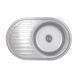 Кухонна мийка Brinex 7750 0,8 мм Satin (BRIN7750SAT08) BRIN7750SAT08 фото 1