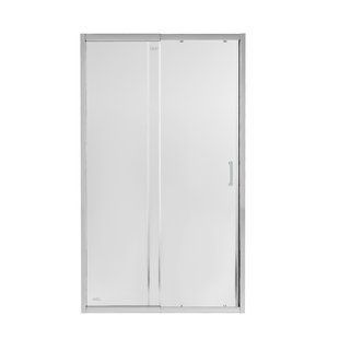 Душові двері в нішу Qtap Taurus CRM2012-13.C6 120-130x200 см, скло Clear 6 мм, покриття CalcLess TAUCRM201213C6 фото
