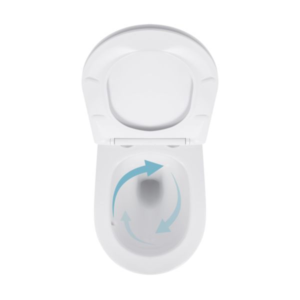 Унітаз підвісний Qtap Jay безободковий Ultra Quiet з сидінням Soft-close QT07335177W QT07335177W фото