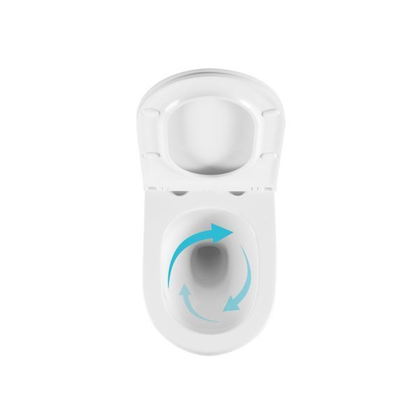 Унітаз підвісний Qtap Taurus Ultra Quiet 515&times;360&times;350 мм, White, з сидінням Slim Duroplast / Soft-close / Quick Release QTTAU26W49116 QTTAU26W49116 фото