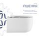 Унітаз підвісний Qtap Taurus Ultra Quiet 515&times;360&times;350 мм, White, з сидінням Slim Duroplast / Soft-close / Quick Release QTTAU26W49116 QTTAU26W49116 фото 4