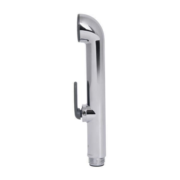 Лійка для гігієнічного душу Qtap Rucni округла QTCRMA021 Chrome/Grey QTCRMA021 фото