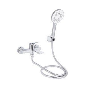 Змішувач для ванни Qtap Vlasta New (з душовим гарнітуром) QTVLA259CRM45642 Chrome QTVLA259CRM45642 фото