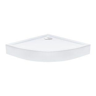 Душовий піддон Qtap Robin 309912C 90x90x12 см + сифон ROBIN309912C фото