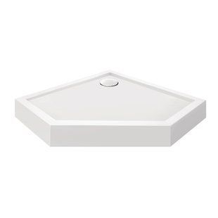 Душовий піддон Qtap Diamond 301112 100x100x12 см + сифон DIAMOND301112 фото