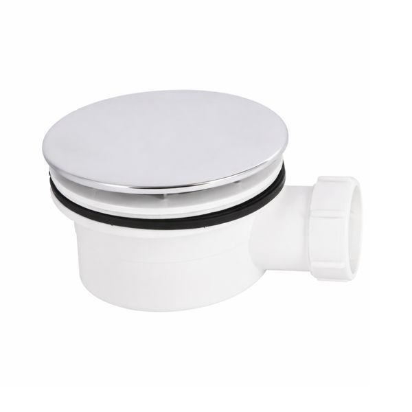 Душовий піддон Qtap Diamond 301112 100x100x12 см + сифон DIAMOND301112 фото
