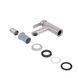 Змішувач для раковини Brinex Pure 001F низький Nickel BRIPUR001FNKL BRIPUR001FNKL фото 7