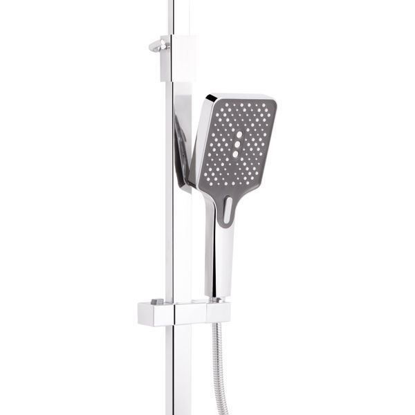 Душова система універсальна Qtap Swan Cascada на три споживачі (з виливом) QTSWA111CRM45566 Chrome QTSWA111CRM45566 фото