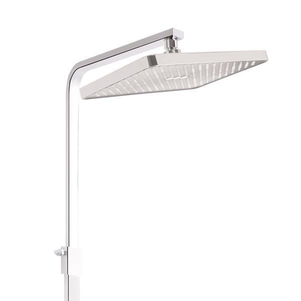 Душова система універсальна Qtap Swan Cascada на три споживачі (з виливом) QTSWA111CRM45566 Chrome QTSWA111CRM45566 фото