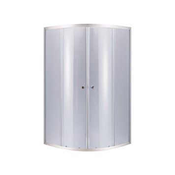 Душова кабіна Lidz Latwa SC80x80.SAT.MID.GR, скло тоноване 4 мм без піддона LLSC8080SATMIDGR2 фото