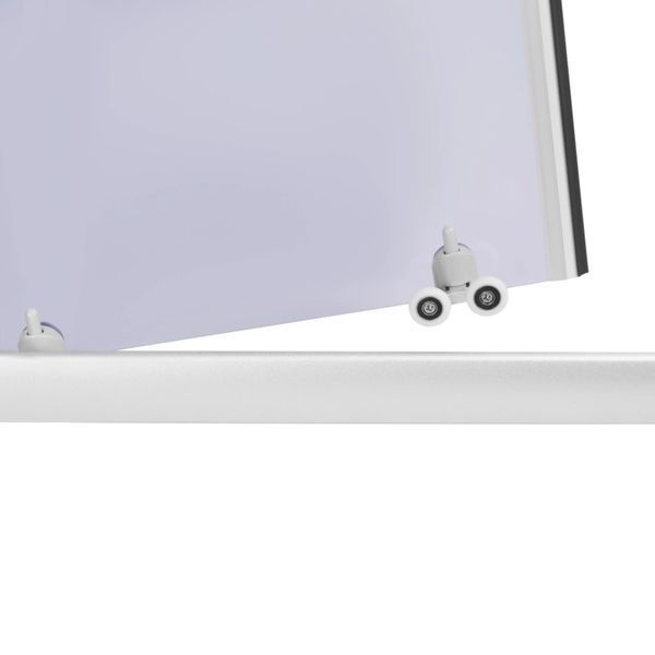 Душова кабіна Lidz Latwa SC80x80.SAT.MID.GR, скло тоноване 4 мм без піддона LLSC8080SATMIDGR2 фото