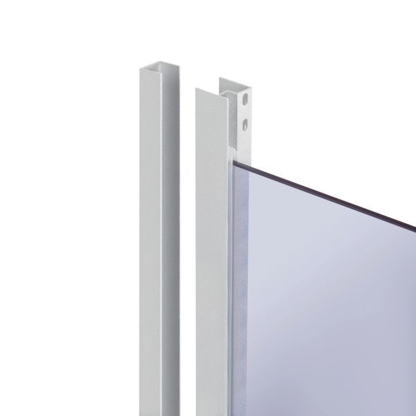 Душова кабіна Lidz Latwa SC80x80.SAT.MID.GR, скло тоноване 4 мм без піддона LLSC8080SATMIDGR2 фото