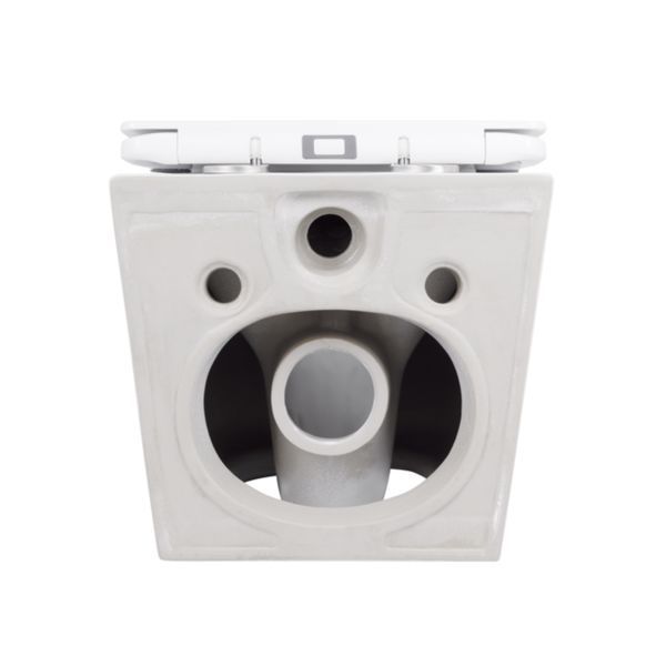 Унітаз підвісний Qtap Swan безобідковий з сідінням Soft-close QT16335178W QT16335178W фото