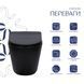 Унітаз підвісний Qtap Scorpio Ultra Quiet безобідковий з сидінням Soft-close MATT BLACK QT14332380AMB QT14332380AMB фото 3