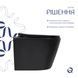 Унітаз підвісний Qtap Scorpio Ultra Quiet безобідковий з сидінням Soft-close MATT BLACK QT14332380AMB QT14332380AMB фото 4