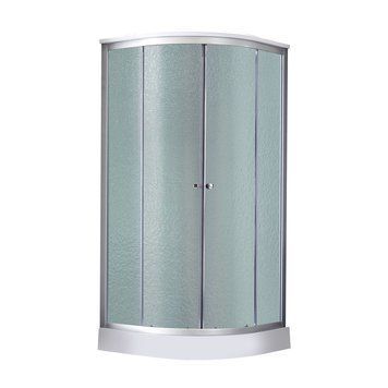 Душовий бокс Lidz Tani SB90x90.SAT.LOW.FR, скло Frost 4 мм LTSB9090SATLOWFR фото