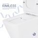 Унітаз підлоговий Qtap Crow Eco безобідковий з сідінням Soft-close QTCRO27W48750 QTCRO27W48750 фото 6