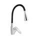 Змішувач для кухні Lidz Tani 007F3 з гнучким виливом (k40) LDTAN007F3BCR37649 Chrome/Black LDTAN007F3BCR37649 фото 1