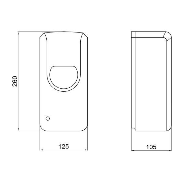 Дезінфектор Qtap Pohodli 6V безконтактний QT170WH42921 White (Zdrav&iacute;) QT170WH42921 фото
