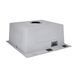 Lidz Handmade H5050HB Мийка для кухні інтегрована Decor Black PVD Honeycomb 2,5/0,5 мм LDH5050BDECPVD48369 LDH5050BDECPVD48369 фото 5