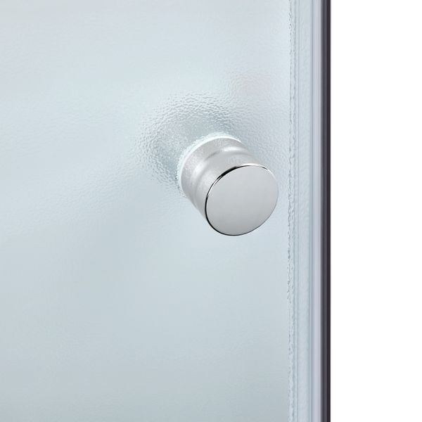 Душова кабіна Lidz Latwa SC90x90.SAT.LOW.FR, скло Frost 4 мм + Lidz Душовий піддон KAPIELKA ST90x90x14 LLASC9090SLFSET фото