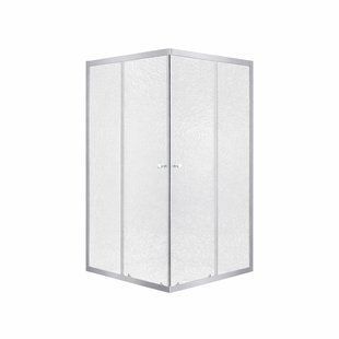 Душова кабіна Lidz Wawel SC90x90.SAT.LOW.FR, скло Frost 4 мм без піддона LWASC9090SATLOWFR2 фото
