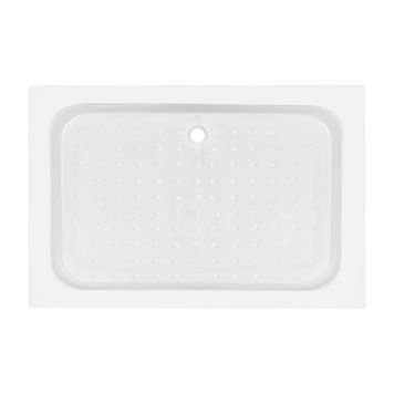 Душовий піддон KAPIELKA ST120x80х14 низький, прямокутний, діаметр зливу 52 мм Lidz LKAST1208014 фото