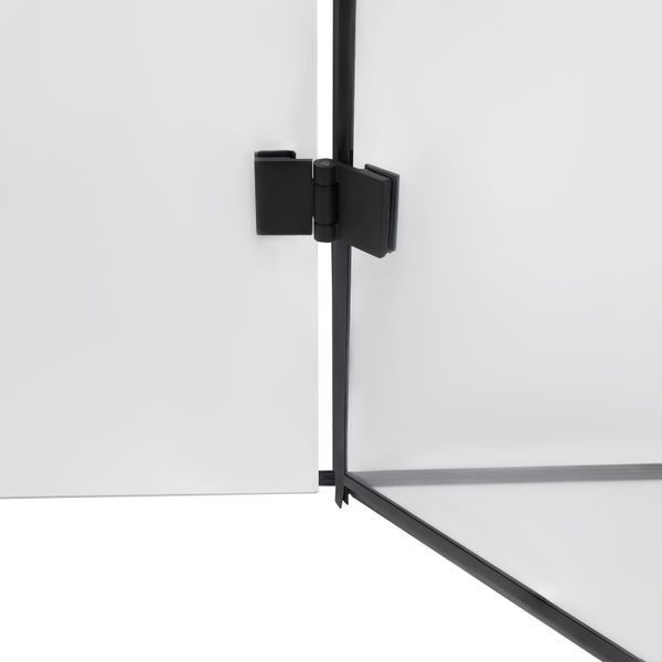 Душова кабіна Qtap Capricorn BLA1099SC6 90x90 см, скло Clear 6 мм, покриття CalcLess без піддона CAPBLA1099SC6 фото