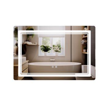 Дзеркало Qtap Cardinal (CA2) 800х600 з LED-підсвічуванням Touch, з антизапотіванням, з димером, рег. темп. кольору (3000-6500K) QT0478C806048457 QT0478C806048457 фото