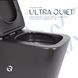 Унітаз підвісний Qtap Tern New Ultra Quiet безобідковий з сидінням Soft-close MATT BLACK QT17332303ASMB QT17332303ASMB фото 5