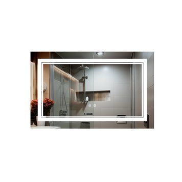 Дзеркало Qtap Cardinal (CA1) 800х500 з LED-підсвічуванням Touch, з антизапотіванням, з димером, рег. темп. кольору (3000-6500K) QT0478C5080 QT0478C8050 фото