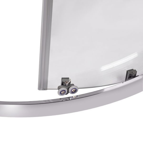Душова кабіна Qtap Taurus CRM1011AC6 100х100 см, скло Clear 6 мм покриття CalcLess, без піддона TAUCRM1011AC6 фото