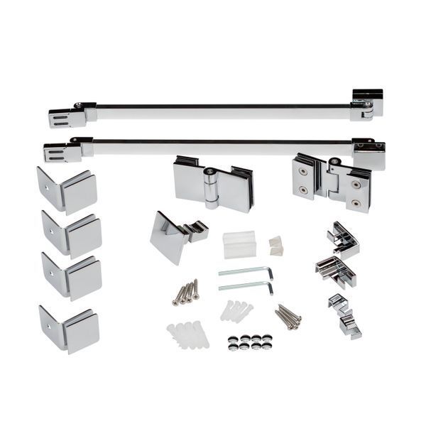 Душова кабіна Qtap Capricorn CRM10128RC6 120x80 см, скло Clear 6 мм, покриття CalcLess без піддона CAPCRM10128RC6 фото