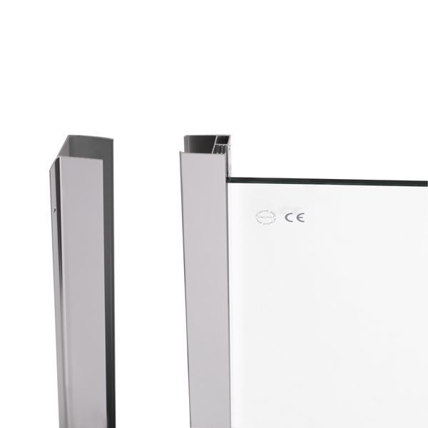 Душова кабіна Qtap Taurus CRM1011AC6 100х100 см, скло Clear 6 мм покриття CalcLess, без піддона TAUCRM1011AC6 фото