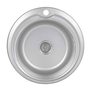 Кухонна мийка Brinex 510-D 0,8 мм Micro Decor (BRIN510MDEC08) BRIN510MDEC08 фото