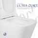 Унітаз підлоговий Qtap Tern Ultra Quiet безобідковий з сидінням Soft-Close QT17226003AW White QT17226003AW фото 5