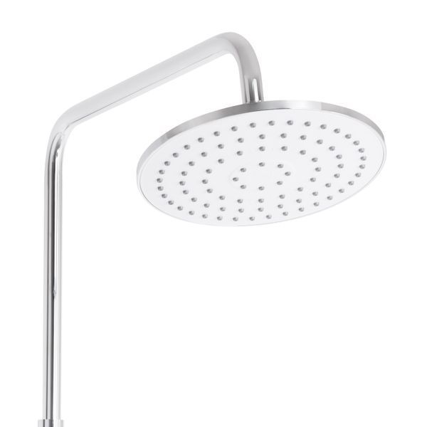 Душова система універсальна Lidz Latwa 1031 на три споживача (з виливом) (k35) White LDLAT1031WHI48994 LDLAT1031WHI48994 фото