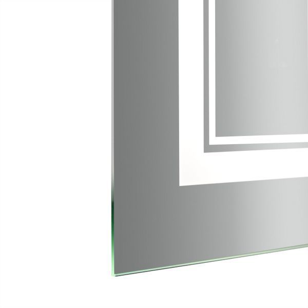 Дзеркало Qtap Cardinal (CA1) 700х500 з LED-підсвічуванням Touch, з антизапотіванням, з димером, рег. темп. кольору (3000-6500K) QT0478C5070 QT0478C5070 фото