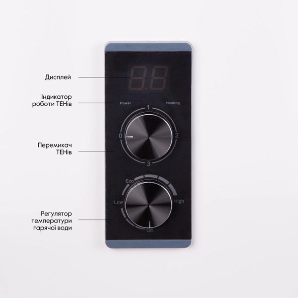 Водонагрівач електричний Thermo Alliance 100 л плоский вертикальний, сухий ТЕН 2 кВт (0,8+1,2) DT100V20G(PD)-D/2 DT100V20GPDD2 фото