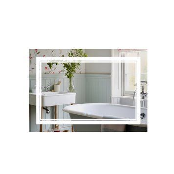Дзеркало Qtap Cardinal 1200х800 з LED-підсвічуванням Touch, з антизапотіванням, з димером, рег. темп. кольору (3000-6500K) QT0478C12080 QT0478C12080 фото