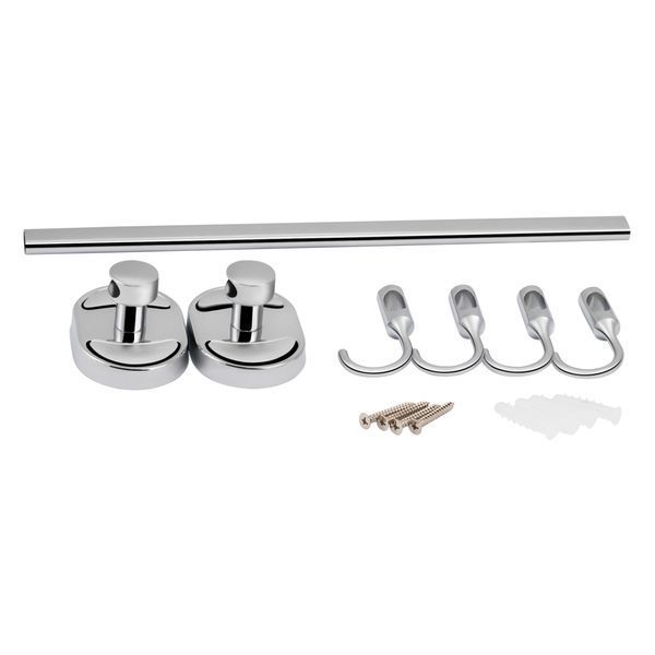Тримач Lidz Oreo 0804 4 гачка LDORE0804CRM22175 Chrome LDORE0804CRM22175 фото