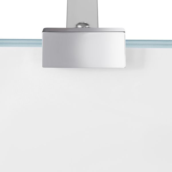 Душова перегородка Qtap Walk-In Standard CRM209.C8 90х200 см, скло Clear 8 мм, покриття CalcLess STDCRM209C8 фото