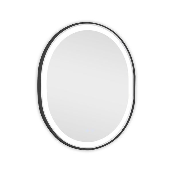 Дзеркало Qtap Gemini 800х700 з LED-підсвічуванням Touch, з антизапотіванням, з димером, рег. темп. кольору (3000-6500K) QT2578R8072B QT2578R8072B фото