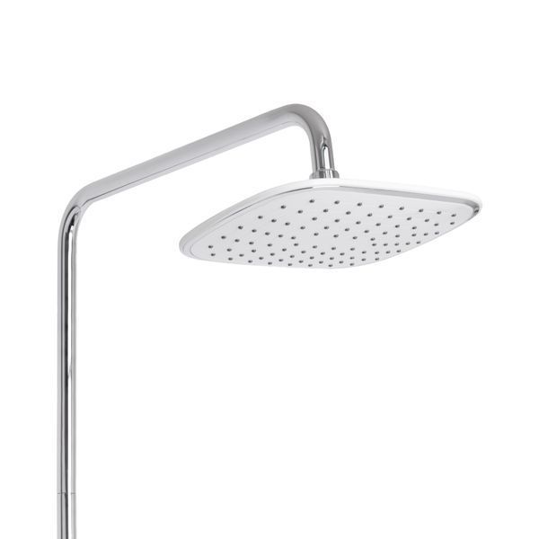 Душова система універсальна Qtap Grand на три споживачі (з виливом) QTGRAWCR1004 Chrome/White QTGRAWCR1004 фото