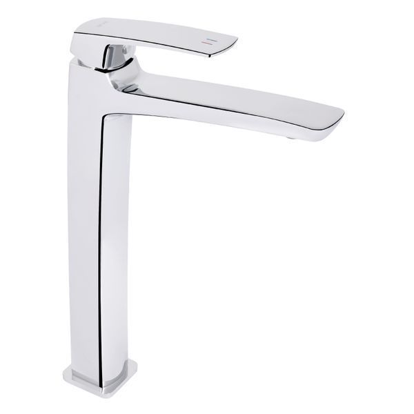 Змішувач для раковини Qtap Tern високий QTTER269CRM47585 Chrome QTTER269CRM47585 фото