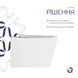 Унітаз підвісний Qtap Tern Ultra Quiet безобідковий з сидінням Soft-close WHITE QT17332303AW QT17332303AW фото 4