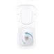 Унітаз підвісний Qtap Tern Ultra Quiet безобідковий з сидінням Soft-close WHITE QT17332303AW QT17332303AW фото 6