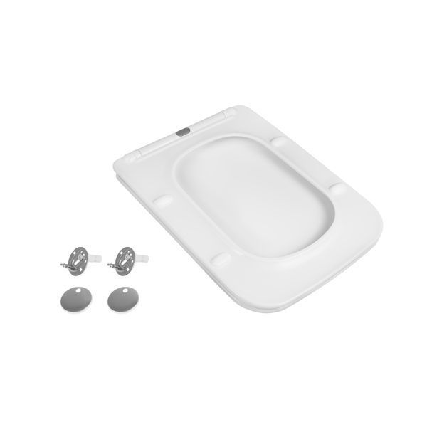 Сидіння для унітаза Qtap Kalao з мікроліфтом Slim QT08991213AW QT08991213AW фото